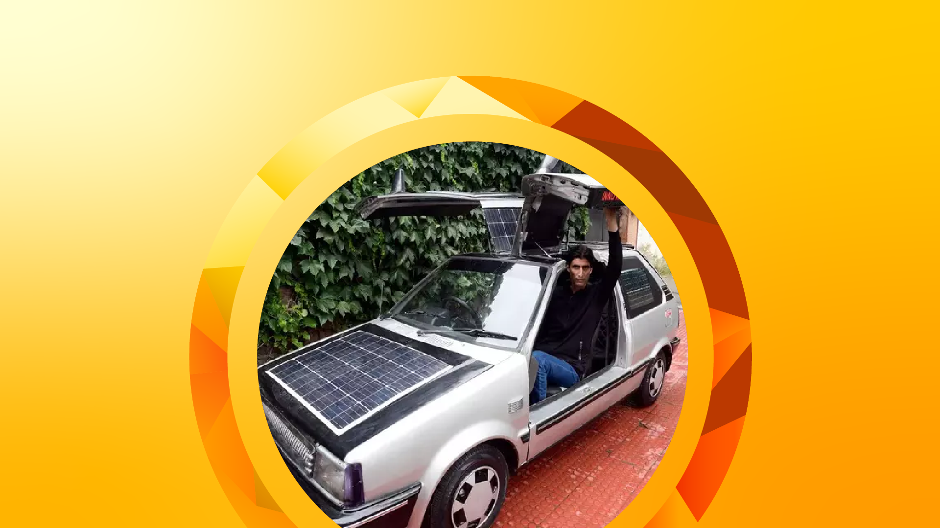 The Indian math teacher who built a solar car from scratch